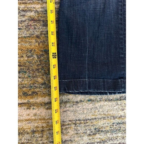 7 For All Mankind High Waist Boot Cut Jeans Women's 28 Medium Wash - Picture 9 of 10